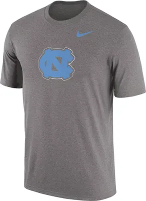 Nike Men's North Carolina Tar Heels Grey Authentic Tri-Blend T-Shirt