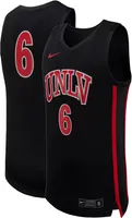 Nike Men's UNLV Rebels #6 Black Replica Basketball Jersey