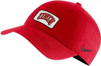 Nike Men's UNLV Rebels Scarlet Heritage86 Logo Adjustable Hat