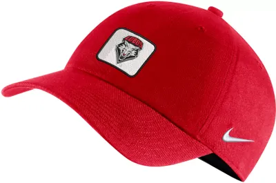 Nike Men's New Mexico Lobos Cherry Heritage86 Logo Adjustable Hat