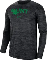 Nike Men's North Texas Mean Green Black Dri-FIT Velocity Football Team Issue T-Shirt