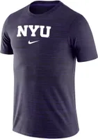 Nike Men's NYU Violets Purple Dri-FIT Velocity Football Team Issue T-Shirt