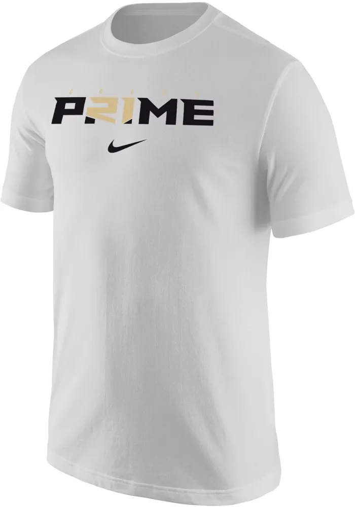 Nike Men's Coach Prime White Core Cotton T-Shirt