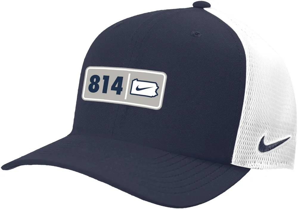 Nike Men's Penn State Nittany Lions Blue 814 Area Code Classic99 Trucker Hat