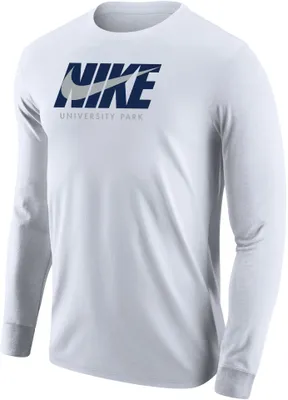 Nike Men's Penn State Nittany Lions College White City 3.0 Long Sleeve T-Shirt