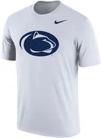 Nike Men's Penn State Nittany Lions White Dri-Fit Cotton Logo T-Shirt