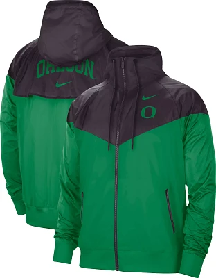 Nike Men's Oregon Ducks Green Windrunner Jacket