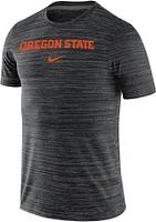 Nike Men's Oregon State Beavers Black Dri-FIT Velocity Football Team Issue T-Shirt