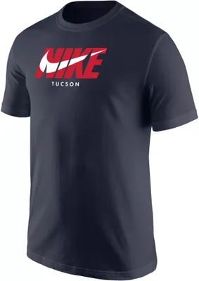 Nike Men's Arizona Wildcats Tucson Navy City 3.0 T-Shirt