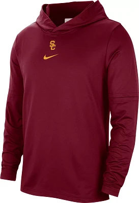 Nike Men's USC Trojans Cardinal Dri-FIT Football Team Issue Long Sleeve T-Shirt