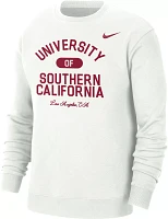 Nike Men's USC Trojans White Everyday Campus Crew Neck Sweatshirt