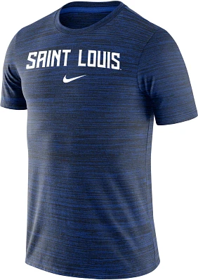 Nike Men's Saint Louis Billikens Blue Dri-FIT Velocity Football Team Issue T-Shirt