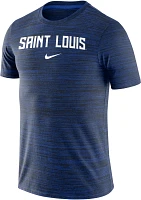 Nike Men's Saint Louis Billikens Blue Dri-FIT Velocity Football Team Issue T-Shirt