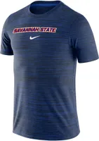 Nike Men's Savannah State Tigers Reflex Blue Dri-FIT Velocity Football Team Issue T-Shirt