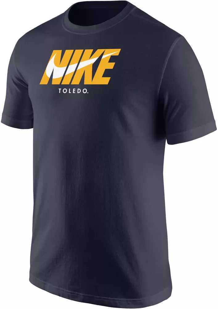 Nike Men's Toledo Rockets Midnight Blue City 3.0 T-Shirt