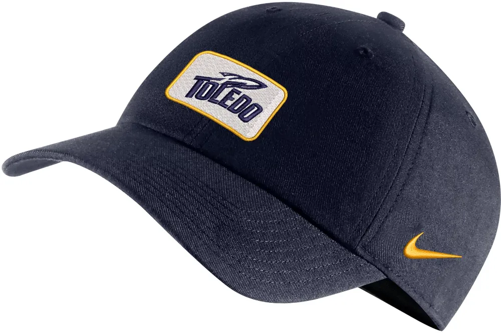 Nike Men's Toledo Rockets Midnight Blue Heritage86 Logo Adjustable Hat