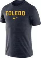 Nike Men's Toledo Rockets Midnight Blue Dri-FIT Velocity Football Team Issue T-Shirt