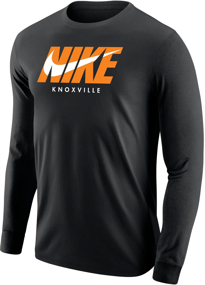 Nike Men's Tennessee Volunteers Knoxville Black City 3.0 Long Sleeve T-Shirt