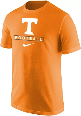 Nike Men's Tennessee Volunteers Orange Football Core Cotton T-Shirt