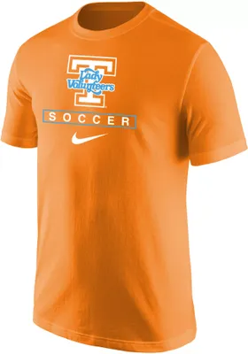 Nike Tennessee Lady Volunteers Orange Soccer Core Cotton T-Shirt