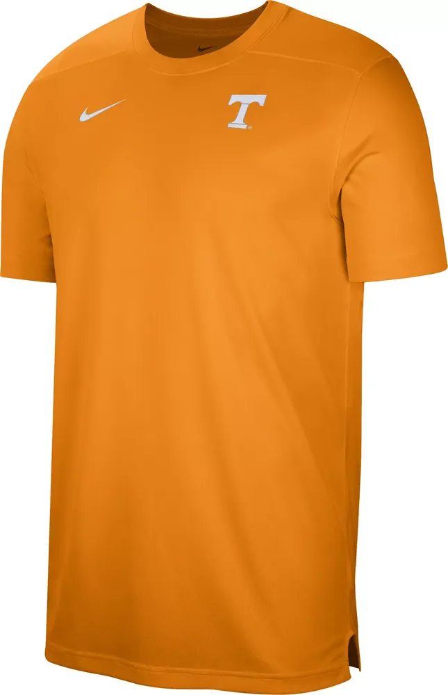 Nike Men's Tennessee Volunteers Tennessee Orange Football Coach Dri-FIT UV T-Shirt