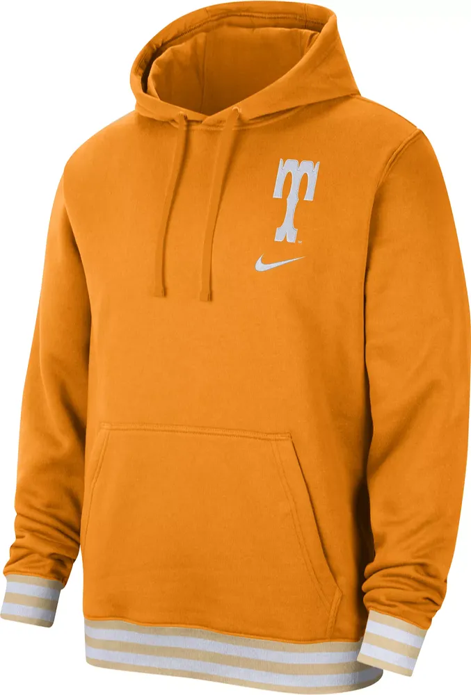 Nike Men's Tennessee Volunteers Orange Club Retro Pullover Hoodie