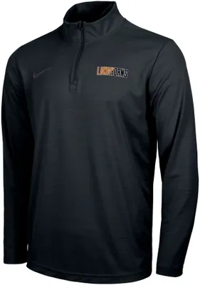 Nike Men's Texas Longhorns Black Intensity Quarter-Zip Shirt