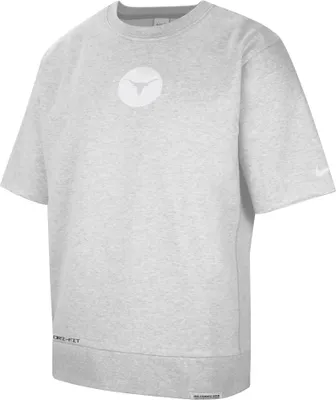 Nike Men's Texas Longhorns Grey Dri-FIT College Cutoff T-Shirt
