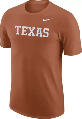 Nike Men's Texas Longhorns Burnt Orange Legend Wordmark T-Shirt