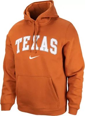 Nike Men's Texas Longhorns Burnt Orange Tackle Twill Pullover Hoodie