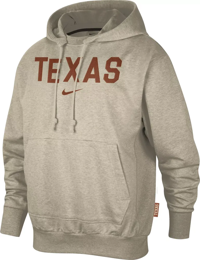 Nike Women's Texas Longhorns Tan Dri-FIT Pennant College Pullover Hoodie