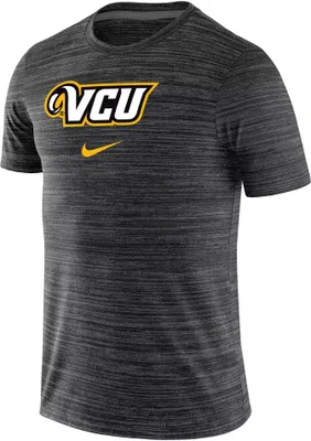 Nike Men's VCU Rams Black Dri-FIT Velocity Football Team Issue T-Shirt