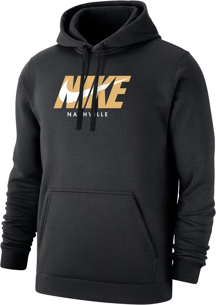 Nike Men's Vanderbilt Commodores Nashville Black City 3.0 Pullover Hoodie