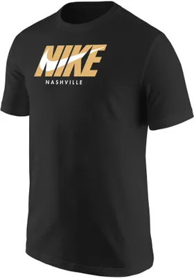 Nike Men's Vanderbilt Commodores Nashville Black City 3.0 T-Shirt