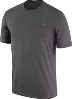 Nike Men's Virginia Cavaliers Grey Legend Small Logo T-Shirt