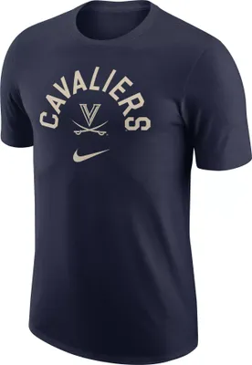 Nike Men's Virginia Cavaliers Blue University Arch Logo T-Shirt