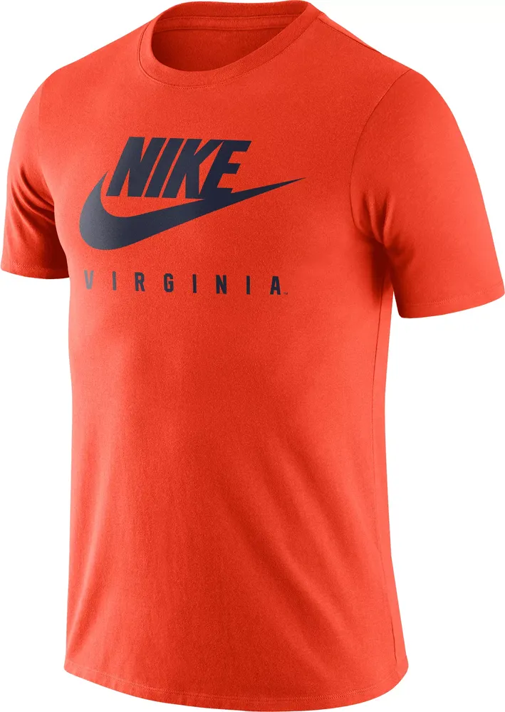 Nike Men's Virginia Cavaliers Orange Futura T-Shirt