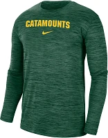 Nike Men's Vermont Catamounts Green Dri-FIT Velocity Football Team Issue T-Shirt