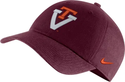 Nike Men's Virginia Tech Hokies Maroon Campus Adjustable Hat