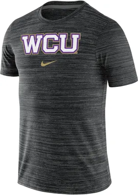 Nike Men's Western Carolina Catamounts Black Dri-FIT Velocity Football Team Issue T-Shirt