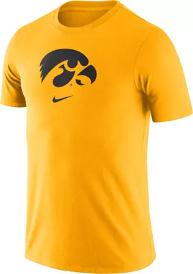 Nike Men's Iowa Hawkeyes Gold Logo T-Shirt