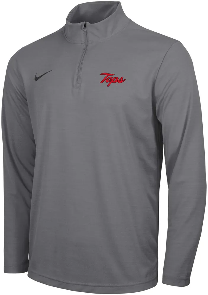 Nike Men's Western Kentucky Hilltoppers Grey Dri-FIT Training Quarter-Zip