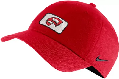 Nike Men's Western Kentucky Hilltoppers Red Heritage86 Logo Adjustable Hat