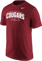 Nike Men's Washington State Cougars Crimson Core Cotton T-Shirt