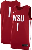 Nike Men's Washington State Cougars #1 Crimson Replica Basketball Jersey