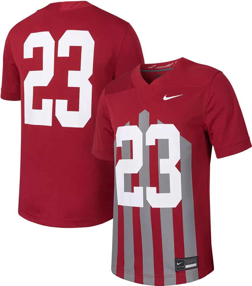 Nike Men's Iowa State Cyclones #23 Cardinal Replica Throwback Football Jersey