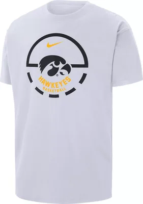 Nike Men's Iowa Hawkeyes White Free Throw T-Shirt