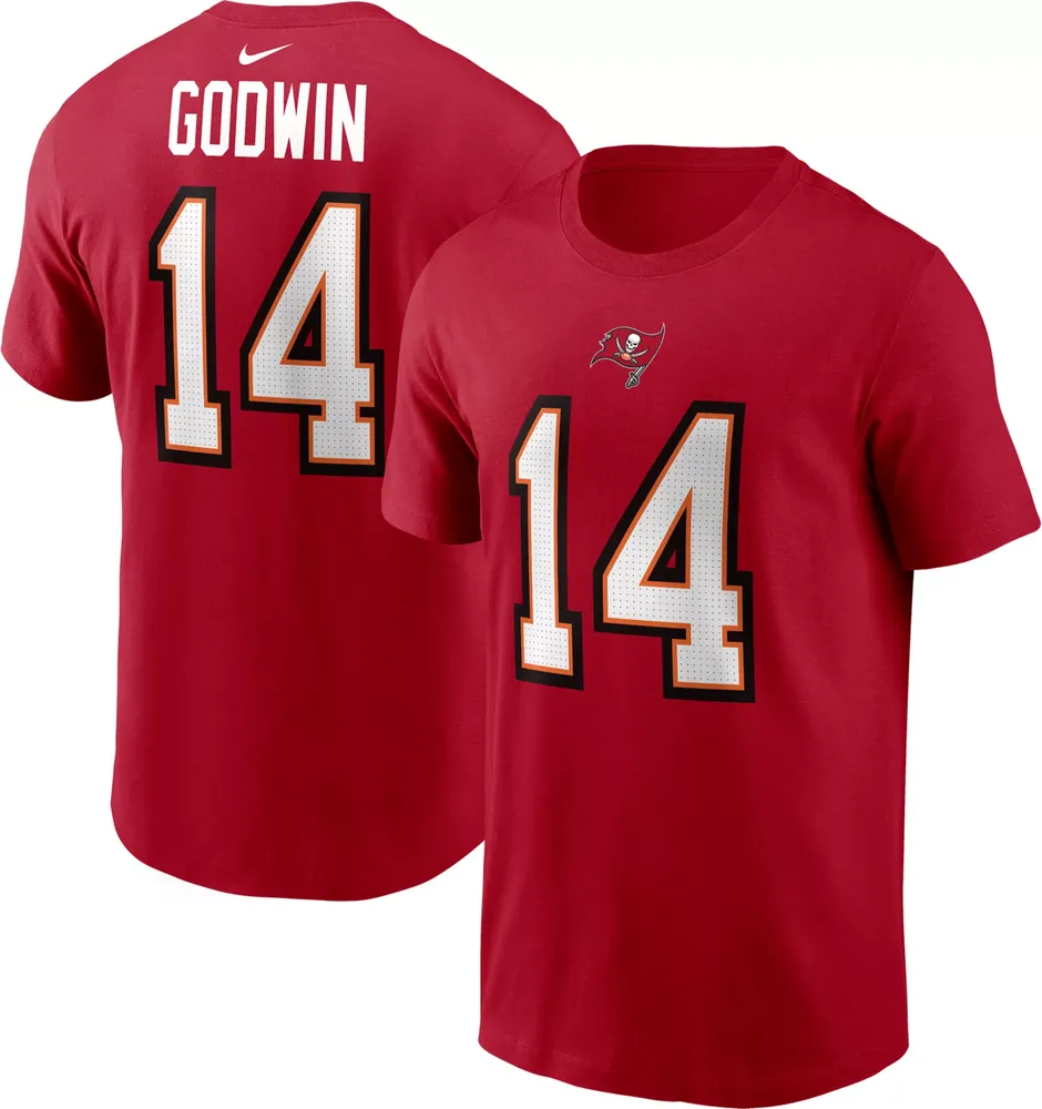 Nike Men's Tampa Bay Buccaneers Chris Godwin #14 Red T-Shirt