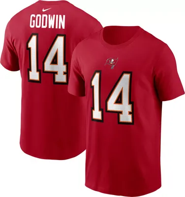 Nike Men's Tampa Bay Buccaneers Chris Godwin #14 Red T-Shirt