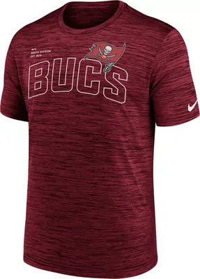 Nike Men's Tampa Bay Buccaneers Velocity Arch Red T-Shirt